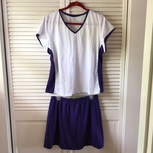 Athletic Matching Top and Skort
